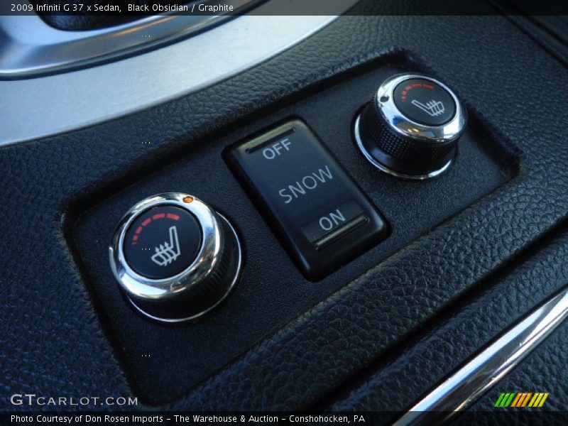 Black Obsidian / Graphite 2009 Infiniti G 37 x Sedan