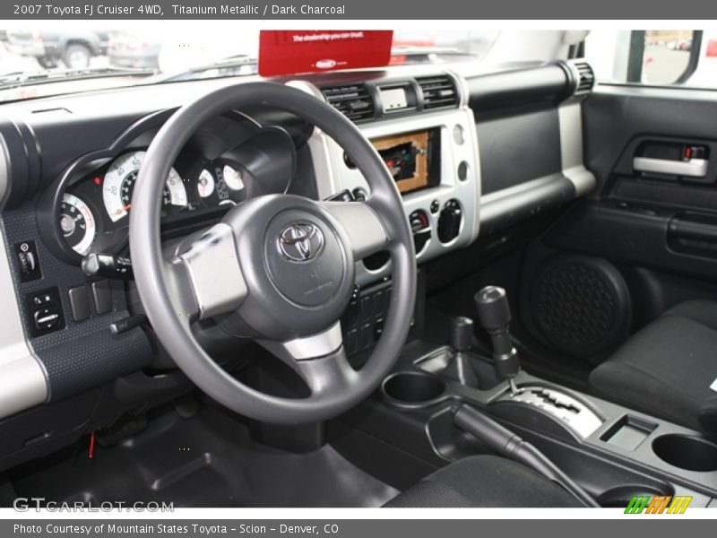 Titanium Metallic / Dark Charcoal 2007 Toyota FJ Cruiser 4WD
