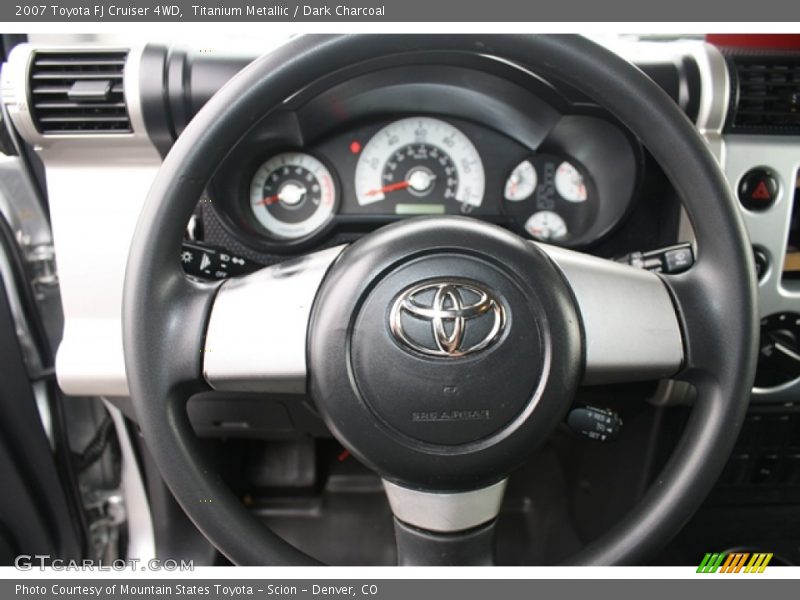Titanium Metallic / Dark Charcoal 2007 Toyota FJ Cruiser 4WD