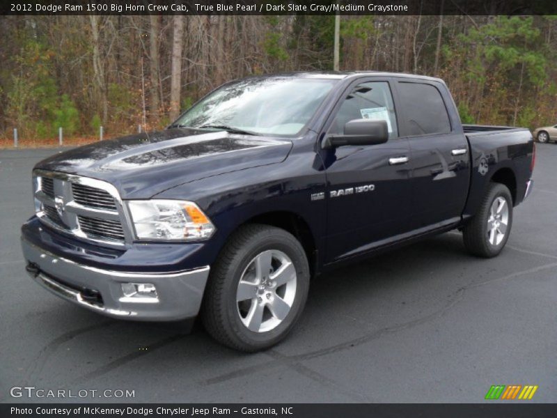  2012 Ram 1500 Big Horn Crew Cab True Blue Pearl
