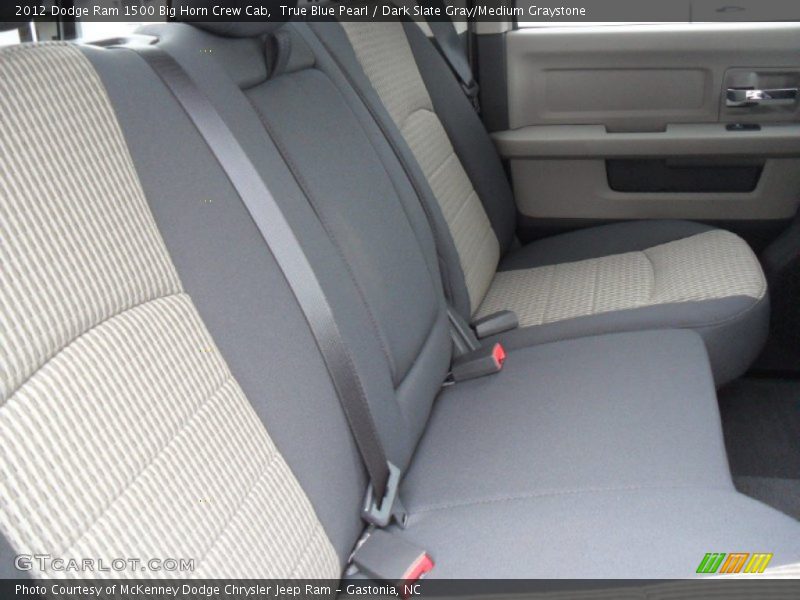 True Blue Pearl / Dark Slate Gray/Medium Graystone 2012 Dodge Ram 1500 Big Horn Crew Cab