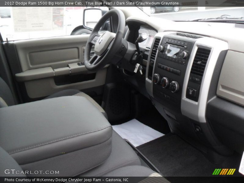 True Blue Pearl / Dark Slate Gray/Medium Graystone 2012 Dodge Ram 1500 Big Horn Crew Cab