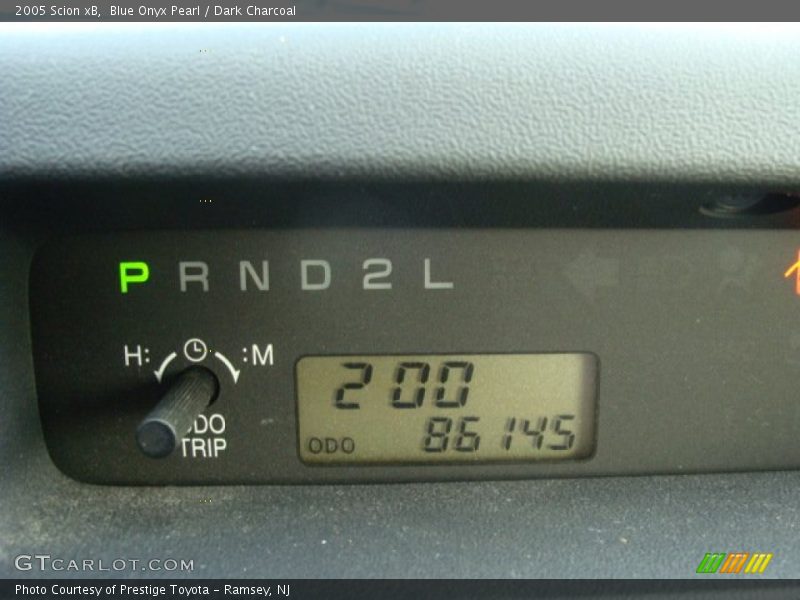 Blue Onyx Pearl / Dark Charcoal 2005 Scion xB