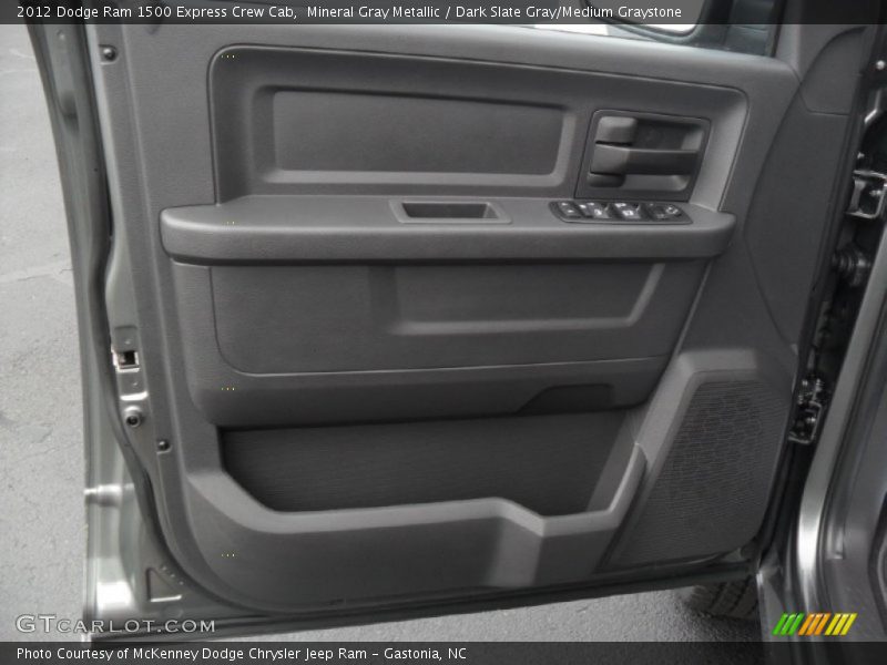 Mineral Gray Metallic / Dark Slate Gray/Medium Graystone 2012 Dodge Ram 1500 Express Crew Cab