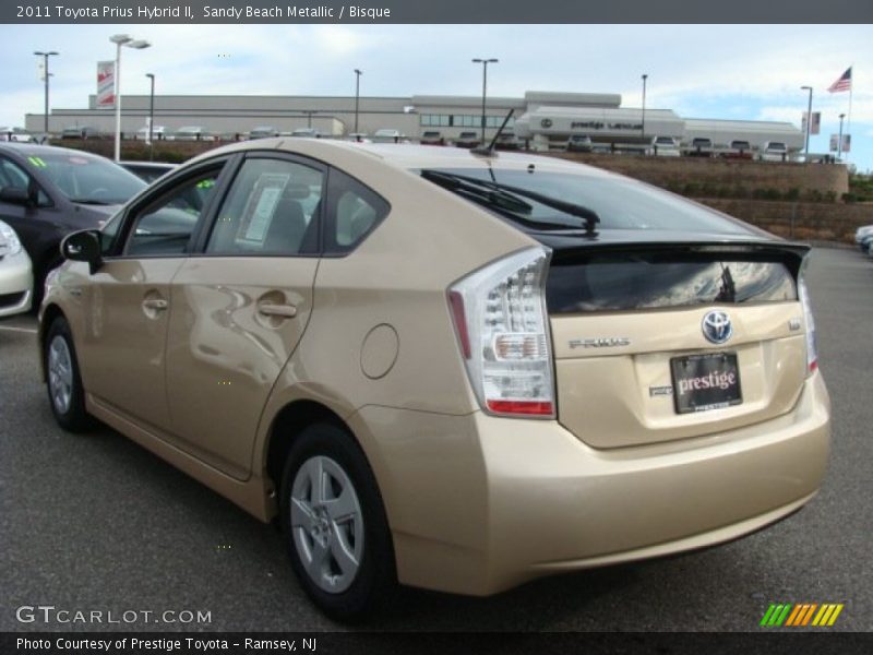 Sandy Beach Metallic / Bisque 2011 Toyota Prius Hybrid II