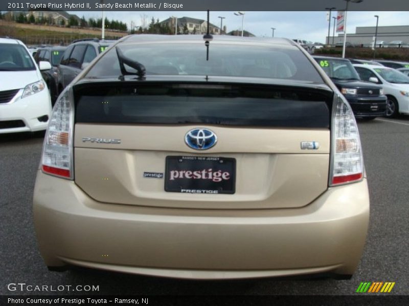 Sandy Beach Metallic / Bisque 2011 Toyota Prius Hybrid II