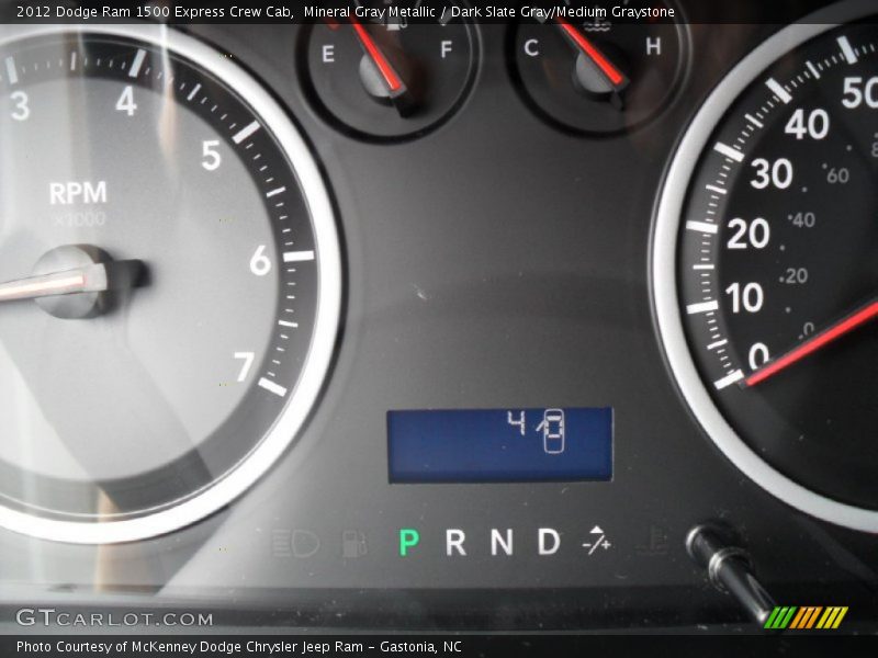 Mineral Gray Metallic / Dark Slate Gray/Medium Graystone 2012 Dodge Ram 1500 Express Crew Cab