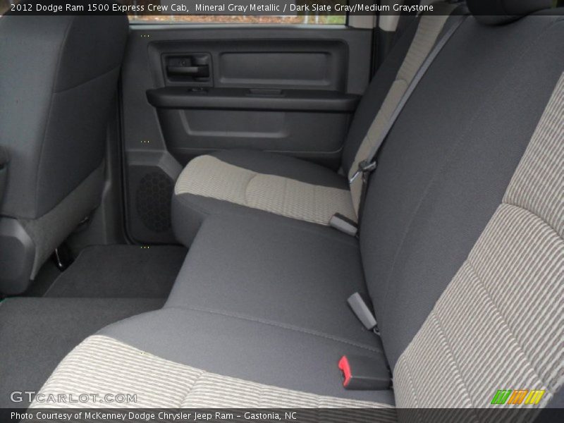 Mineral Gray Metallic / Dark Slate Gray/Medium Graystone 2012 Dodge Ram 1500 Express Crew Cab
