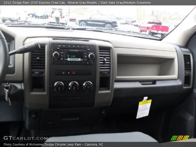 Mineral Gray Metallic / Dark Slate Gray/Medium Graystone 2012 Dodge Ram 1500 Express Crew Cab