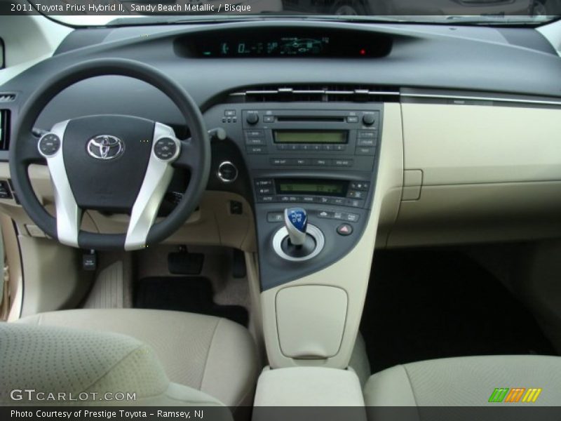 Sandy Beach Metallic / Bisque 2011 Toyota Prius Hybrid II