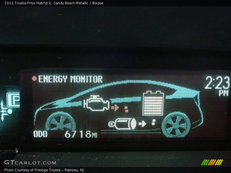 Sandy Beach Metallic / Bisque 2011 Toyota Prius Hybrid II