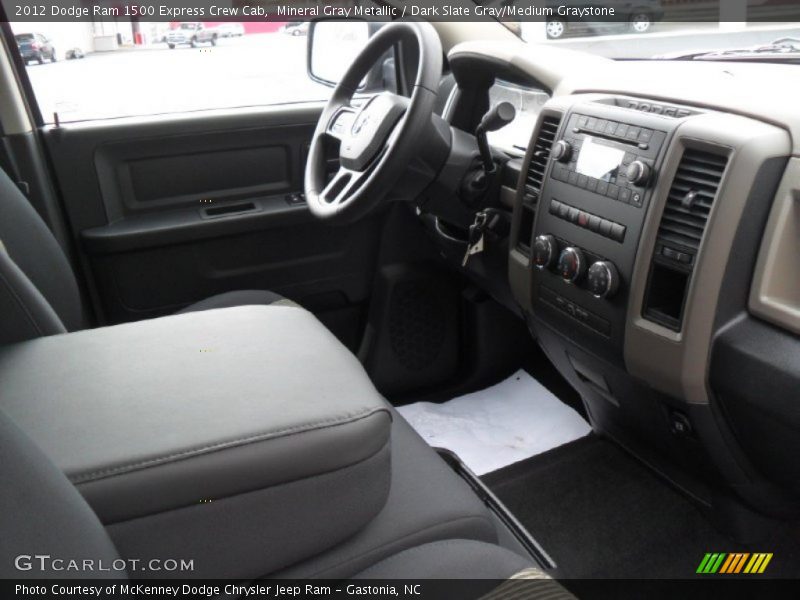 Mineral Gray Metallic / Dark Slate Gray/Medium Graystone 2012 Dodge Ram 1500 Express Crew Cab