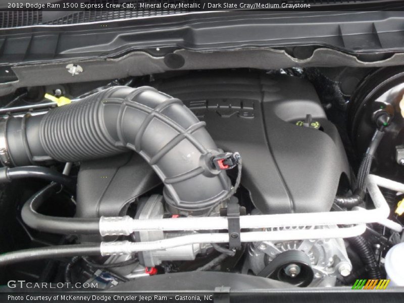 Mineral Gray Metallic / Dark Slate Gray/Medium Graystone 2012 Dodge Ram 1500 Express Crew Cab