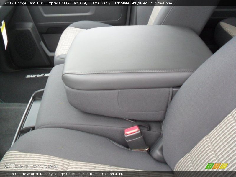 Flame Red / Dark Slate Gray/Medium Graystone 2012 Dodge Ram 1500 Express Crew Cab 4x4