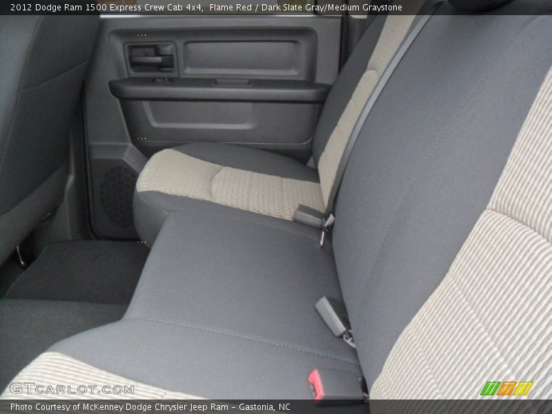 Flame Red / Dark Slate Gray/Medium Graystone 2012 Dodge Ram 1500 Express Crew Cab 4x4