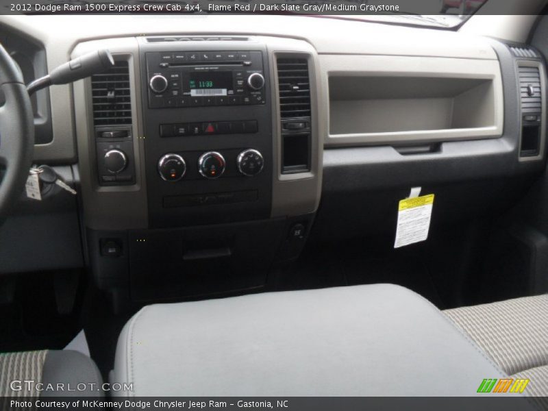 Flame Red / Dark Slate Gray/Medium Graystone 2012 Dodge Ram 1500 Express Crew Cab 4x4