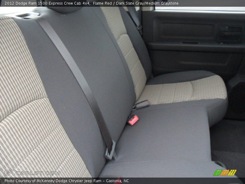 Flame Red / Dark Slate Gray/Medium Graystone 2012 Dodge Ram 1500 Express Crew Cab 4x4