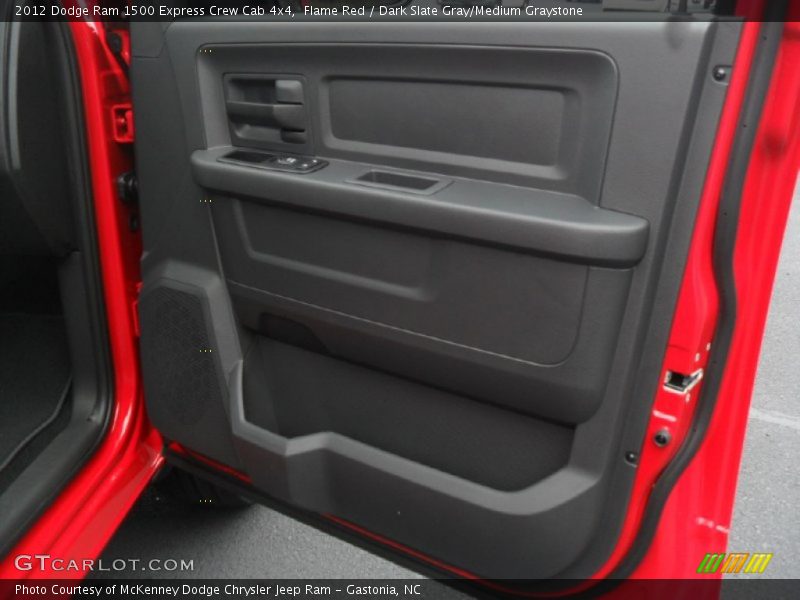 Flame Red / Dark Slate Gray/Medium Graystone 2012 Dodge Ram 1500 Express Crew Cab 4x4