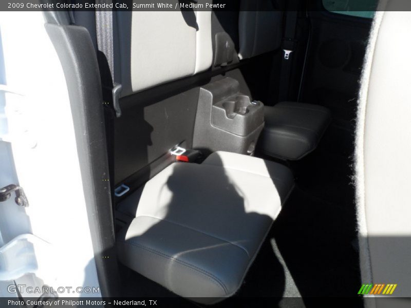 Summit White / Medium Pewter 2009 Chevrolet Colorado Extended Cab