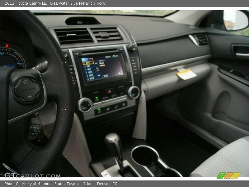 Clearwater Blue Metallic / Ivory 2012 Toyota Camry LE