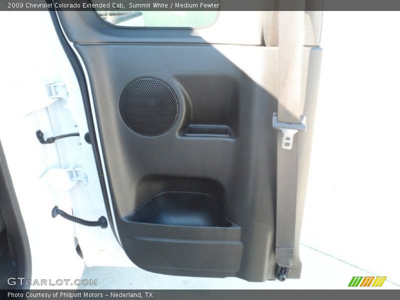 Summit White / Medium Pewter 2009 Chevrolet Colorado Extended Cab