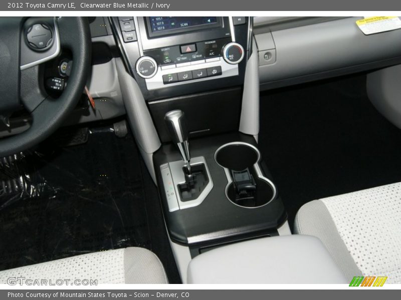 Clearwater Blue Metallic / Ivory 2012 Toyota Camry LE