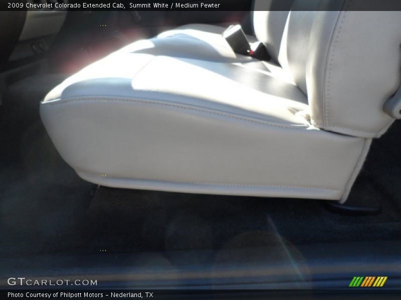 Summit White / Medium Pewter 2009 Chevrolet Colorado Extended Cab