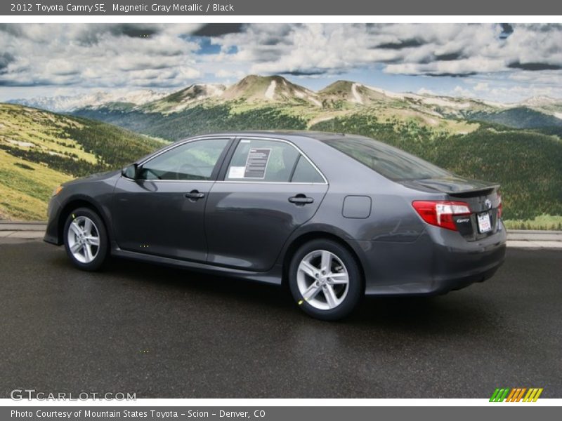 Magnetic Gray Metallic / Black 2012 Toyota Camry SE