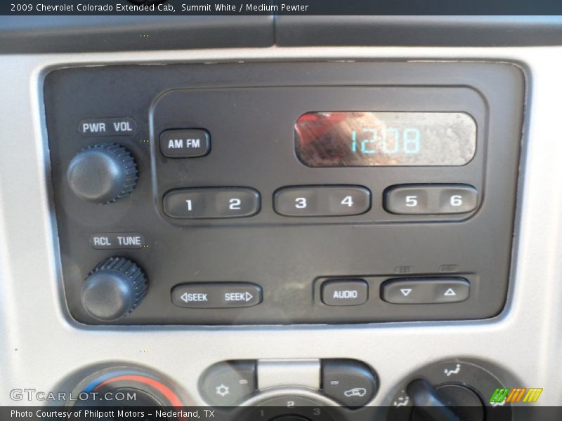 Audio System of 2009 Colorado Extended Cab