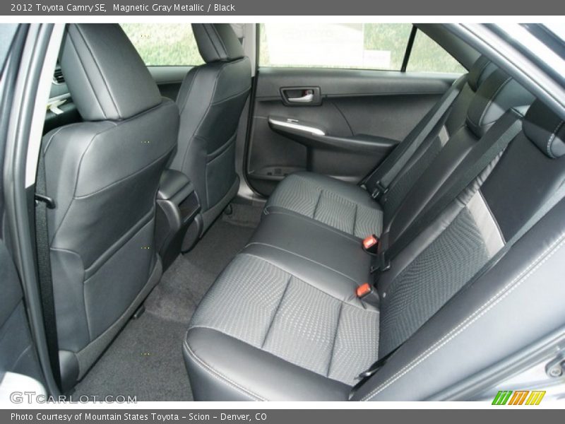 Magnetic Gray Metallic / Black 2012 Toyota Camry SE