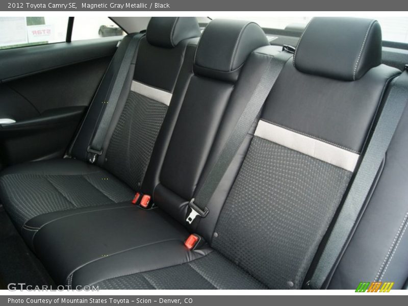Magnetic Gray Metallic / Black 2012 Toyota Camry SE