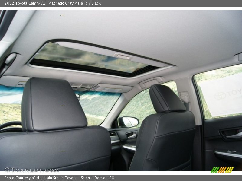 Magnetic Gray Metallic / Black 2012 Toyota Camry SE