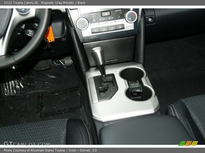 Magnetic Gray Metallic / Black 2012 Toyota Camry SE