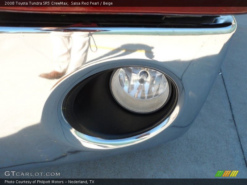 Salsa Red Pearl / Beige 2008 Toyota Tundra SR5 CrewMax