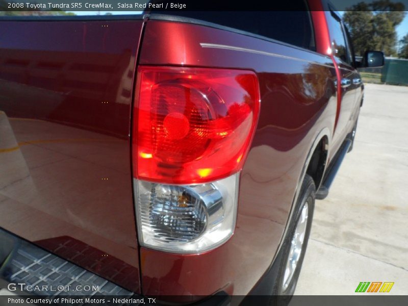 Salsa Red Pearl / Beige 2008 Toyota Tundra SR5 CrewMax
