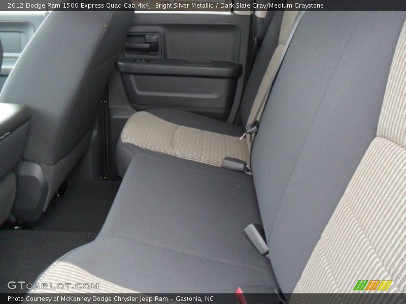 Bright Silver Metallic / Dark Slate Gray/Medium Graystone 2012 Dodge Ram 1500 Express Quad Cab 4x4