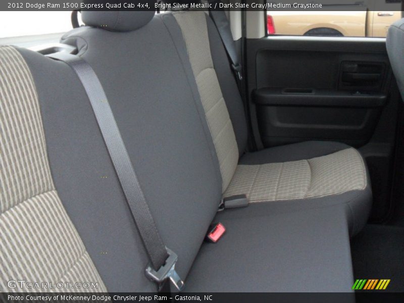 Bright Silver Metallic / Dark Slate Gray/Medium Graystone 2012 Dodge Ram 1500 Express Quad Cab 4x4