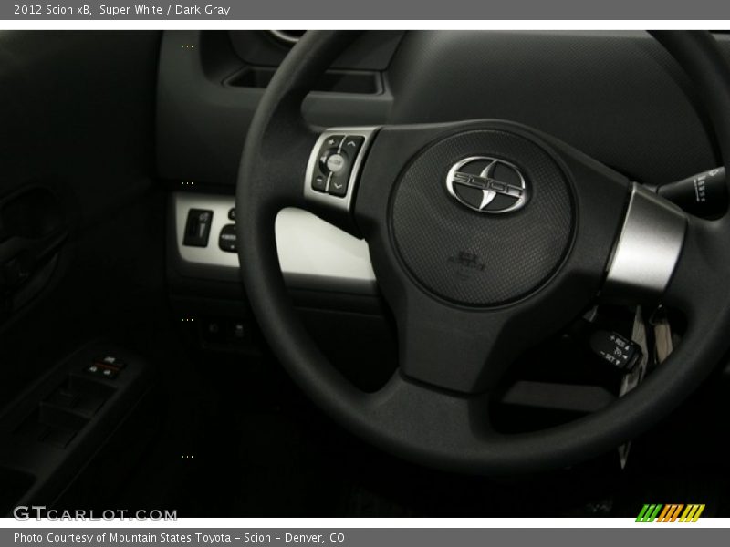 Super White / Dark Gray 2012 Scion xB