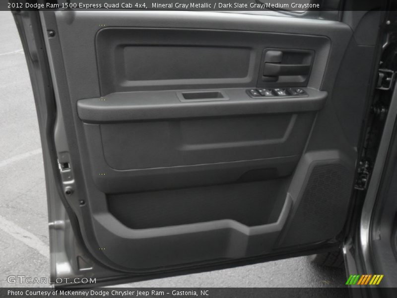 Mineral Gray Metallic / Dark Slate Gray/Medium Graystone 2012 Dodge Ram 1500 Express Quad Cab 4x4