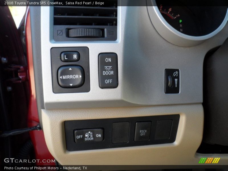 Salsa Red Pearl / Beige 2008 Toyota Tundra SR5 CrewMax