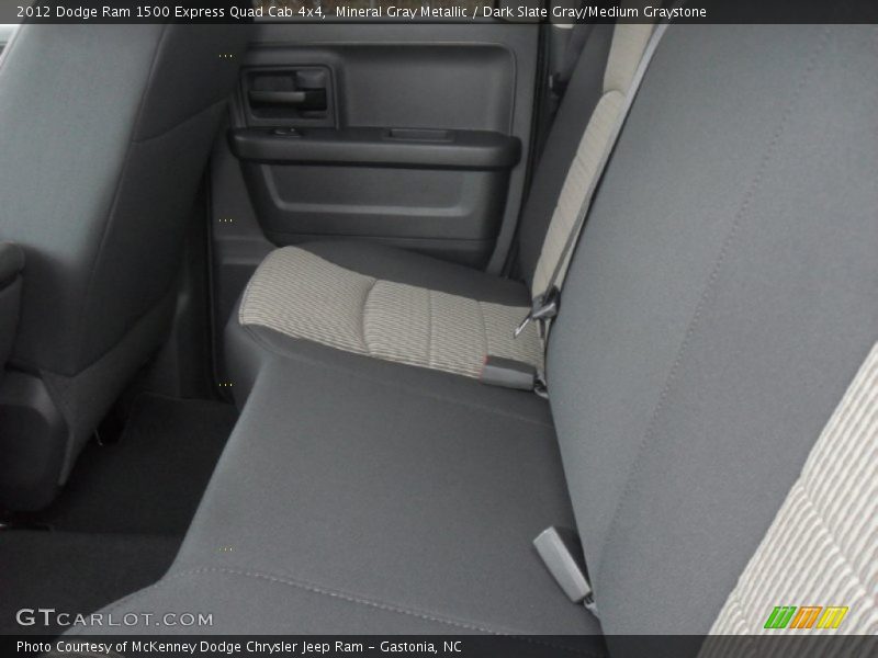 Mineral Gray Metallic / Dark Slate Gray/Medium Graystone 2012 Dodge Ram 1500 Express Quad Cab 4x4