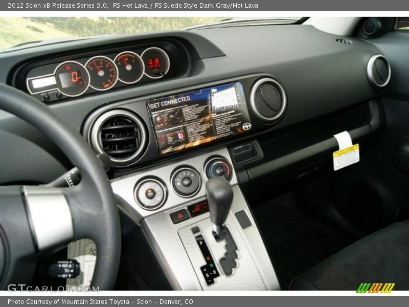 RS Hot Lava / RS Suede Style Dark Gray/Hot Lava 2012 Scion xB Release Series 9.0
