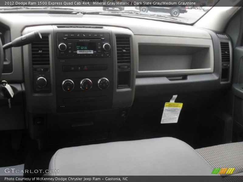 Mineral Gray Metallic / Dark Slate Gray/Medium Graystone 2012 Dodge Ram 1500 Express Quad Cab 4x4