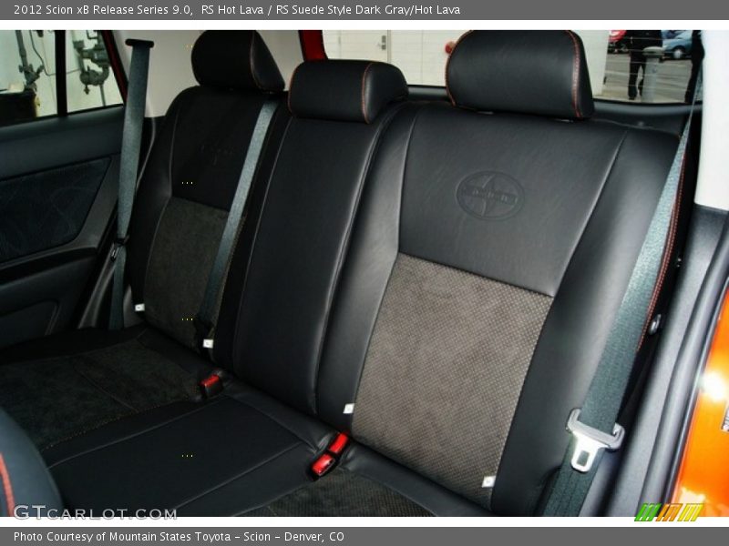 RS Hot Lava / RS Suede Style Dark Gray/Hot Lava 2012 Scion xB Release Series 9.0