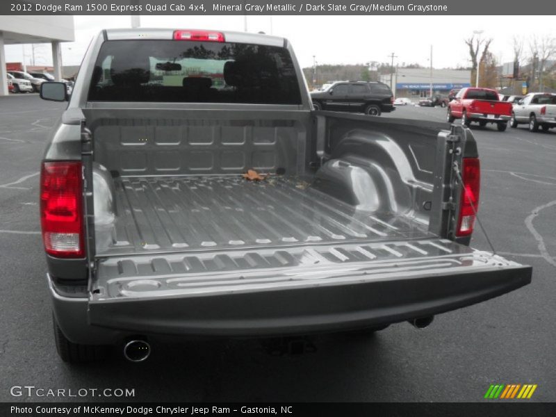 Mineral Gray Metallic / Dark Slate Gray/Medium Graystone 2012 Dodge Ram 1500 Express Quad Cab 4x4