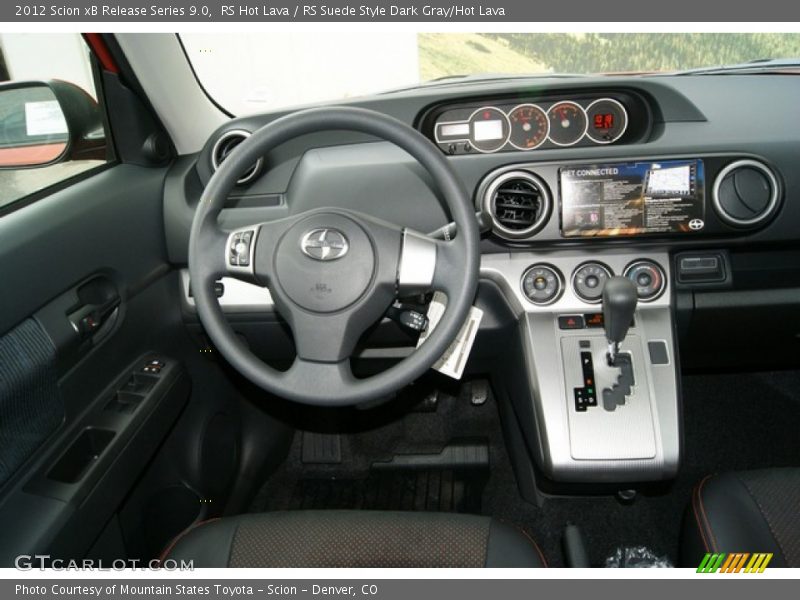 RS Hot Lava / RS Suede Style Dark Gray/Hot Lava 2012 Scion xB Release Series 9.0