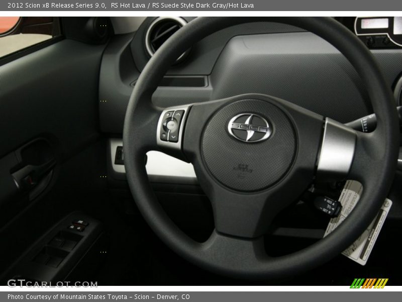 RS Hot Lava / RS Suede Style Dark Gray/Hot Lava 2012 Scion xB Release Series 9.0