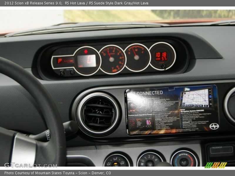 RS Hot Lava / RS Suede Style Dark Gray/Hot Lava 2012 Scion xB Release Series 9.0