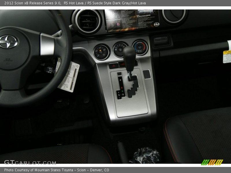 RS Hot Lava / RS Suede Style Dark Gray/Hot Lava 2012 Scion xB Release Series 9.0