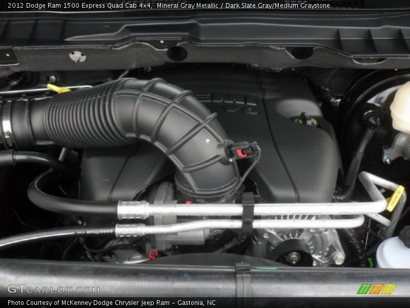 Mineral Gray Metallic / Dark Slate Gray/Medium Graystone 2012 Dodge Ram 1500 Express Quad Cab 4x4